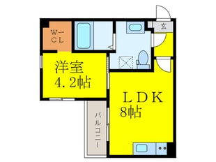 ｒｉｓｅ博多南の物件間取画像